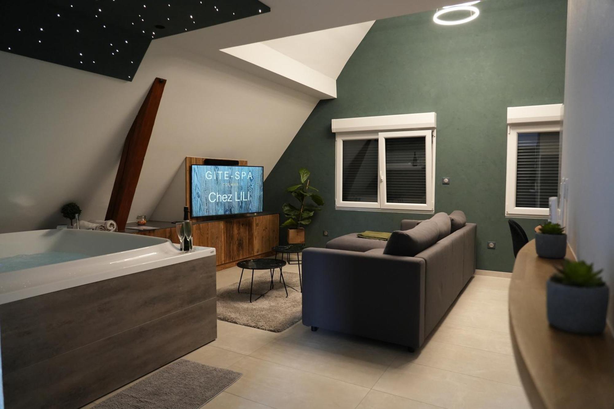 Gite Spa L'Atelier Emile - Spa Privatif - 5 Min Colmar Sainte-Croix-en-Plaine Eksteriør billede