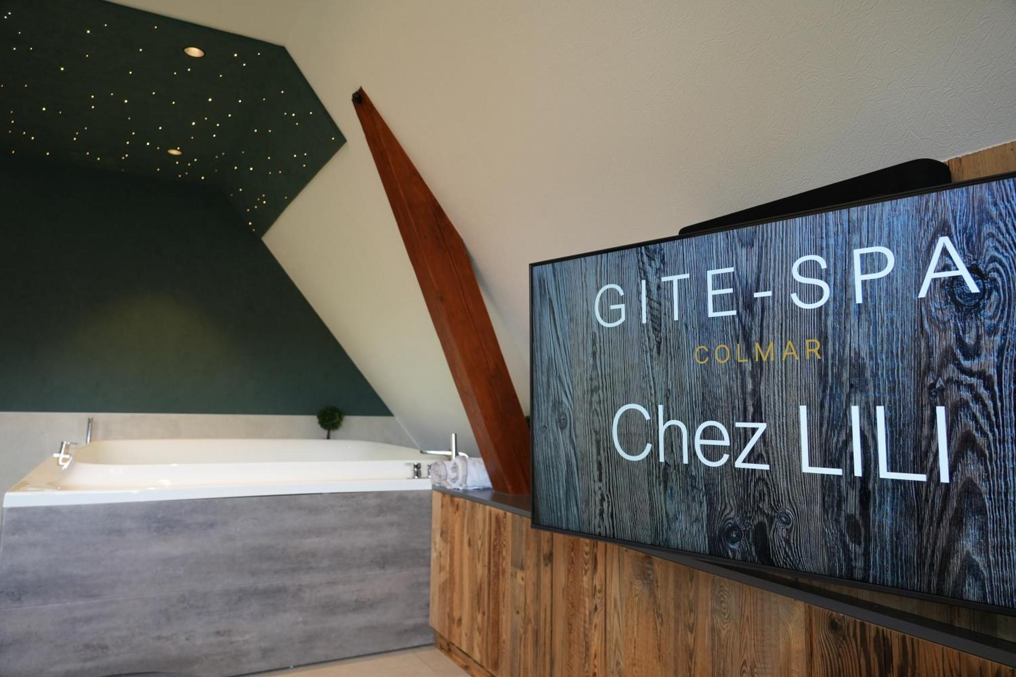 Gite Spa L'Atelier Emile - Spa Privatif - 5 Min Colmar Sainte-Croix-en-Plaine Værelse billede